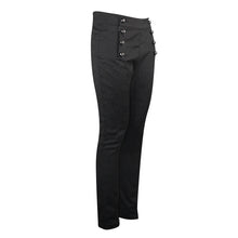 Load image into Gallery viewer, PT095 Gothic wedding men high waist slim fit jacquard western style trousers