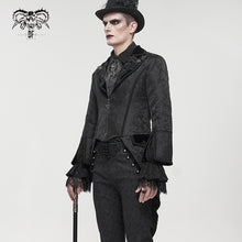 Load image into Gallery viewer, CT192 Gothic pattern swallowtail coat