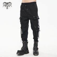 Load image into Gallery viewer, PT171 Pentagram Punk cargo pants for men