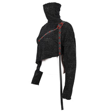 Load image into Gallery viewer, SR006 Punk daily life Turtleneck Women Sweater