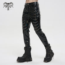 Load image into Gallery viewer, PT197 Punk Dream Color patent leather men's trousers