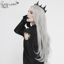 Load image into Gallery viewer, EAS011 Gothic black crown