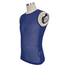 Load image into Gallery viewer, TT19705 Blue Diamond-shaped net basic style men vest