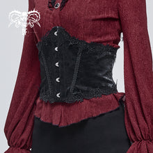 Load image into Gallery viewer, AS092 Gothic pattern leather girdle