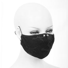 Load image into Gallery viewer, MK026 Punk skeleton printed mesh unisex nailed cotton mask
