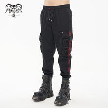Load image into Gallery viewer, PT176 contrast color punk men trousers