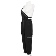 Load image into Gallery viewer, PT182 Diablo daily half suspenders women cargo pants