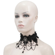 Load image into Gallery viewer, EAS008 Spider web-shaped gothic chocker