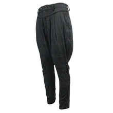 Load image into Gallery viewer, PT080 European stylish gothic jacquard oversize black breeches men trousers