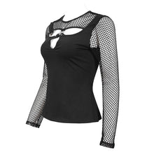 Load image into Gallery viewer, TT183 Deep V Basic style Punk T-shirt