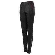 Load image into Gallery viewer, PT151 Everyday Gothic Pattern Leather Pants