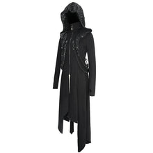 Load image into Gallery viewer, CT156 women winter fur slim punk fleece hooded long coat with loops
