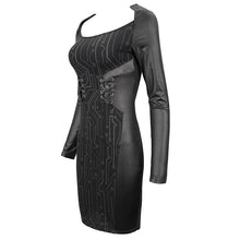 Load image into Gallery viewer, SKT119 Cyberpunk print dress