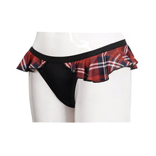 Load image into Gallery viewer, SST019B Scottish red plaid swim shorts