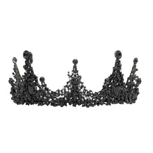Load image into Gallery viewer, EAS011 Gothic black crown