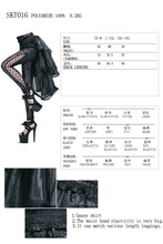 Load image into Gallery viewer, SKT016 Gothic elastic waist organza swing multi-layer lace sexy ladies puffy half skirt