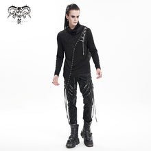 Load image into Gallery viewer, TT285 Knitted laminated high collar long sleeve T-shirt

