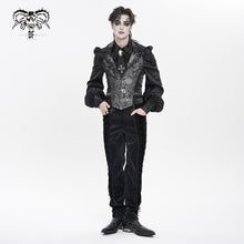 Load image into Gallery viewer, WT10302 Gothic-Patterned Leather Short Vest
