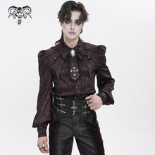 Load image into Gallery viewer, AS28902 Glossy pleated Gothic collar and bow tie
