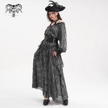 Load image into Gallery viewer, TT27701 Halter neck off shoulder long sleeve loose T-shirt
