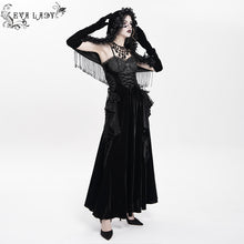 Load image into Gallery viewer, EAS031 Gothic hooded shawl with long gloves
