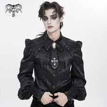 Load image into Gallery viewer, AS28901 Glossy pleated Gothic collar and bow tie

