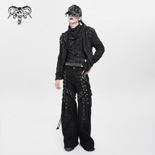 Load image into Gallery viewer, AS264 Punk hand-painted safety pin baseball cap
