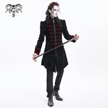 Load image into Gallery viewer, CT249 Gothic jacquard velvet stand collar coat
