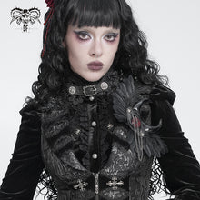 Load image into Gallery viewer, AS303 Demon One-Eyed Black Wing Hairclip
