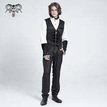 Load image into Gallery viewer, WT097 Gothic dark pattern jacquard vest
