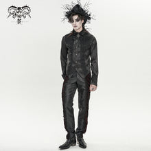 Load image into Gallery viewer, SHT15801 Gothic-Style Long-Sleeve Shirt with Branch Pattern
