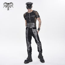 Load image into Gallery viewer, AS277 Punk-Style Faux Leather Woven Belt with Three Straps
