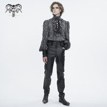 Load image into Gallery viewer, PT243 High waist twill gothic pants for men
