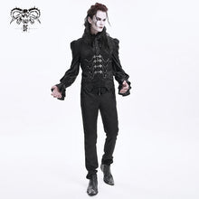 Load image into Gallery viewer, PT259 Gothic flame jacquard trousers
