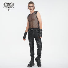 Load image into Gallery viewer, TT273 Sleeveless mesh men&#39;s T-shirt
