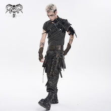 Load image into Gallery viewer, AS281 Punk-Style Glossy Leather Half-Shoulder Armor
