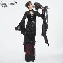 Load image into Gallery viewer, ECT014 Gothic women&#39;s one-piece long-sleeved short coat
