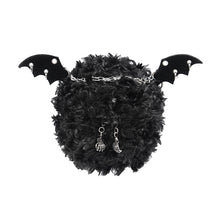 Load image into Gallery viewer, AS229 Gothic Curly Briquette Devil Round Bag
