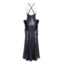 Load image into Gallery viewer, ESKT083 Fish-Scale Print Knitted Spaghetti-Strap Fishtail Dress
