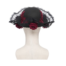 Load image into Gallery viewer, AS261 Small Rolled-Brim Velour Beanie with 3D Rose Embellishment on the Brim
