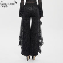 Load image into Gallery viewer, EPT021 Suede Embossed Velvet Flared Pants
