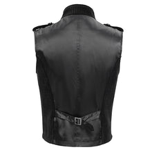 Load image into Gallery viewer, WT090 Chenille cashew jacquard vest
