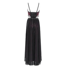 Load image into Gallery viewer, ESKT05902 Red Women Rose cutout waist strapless dress
