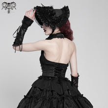 Load image into Gallery viewer, SHT09701 Gothic daily life Sleeveless women Blouse
