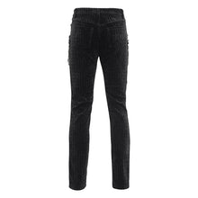 Load image into Gallery viewer, PT258 Men&#39;s Gothic Striped Pants
