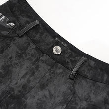 Load image into Gallery viewer, PT273 Side cutout laminated stretchy punk trousers
