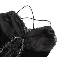Load image into Gallery viewer, ESKT071 Blood-Stained Backless Strappy Slip Dress
