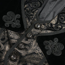 Load image into Gallery viewer, CT25403 Gothic Embossed Formal Coat
