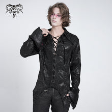 Load image into Gallery viewer, SHT137 Gothic Pointed Long Sleeve Shirt
