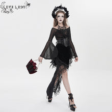 Load image into Gallery viewer, EAS04102 Wine Black Bat-Wing-Opening Velvet Handbag
